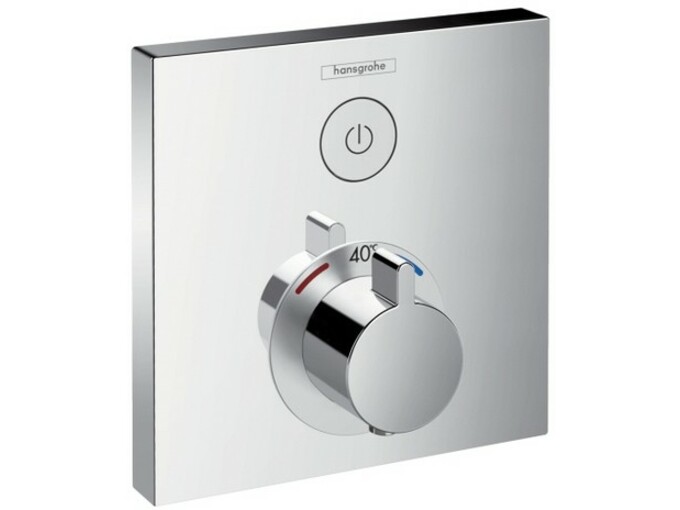 HANSGROHE kopalniška termostatska armatura podometna pokrivni set ShowerSelect 15762000