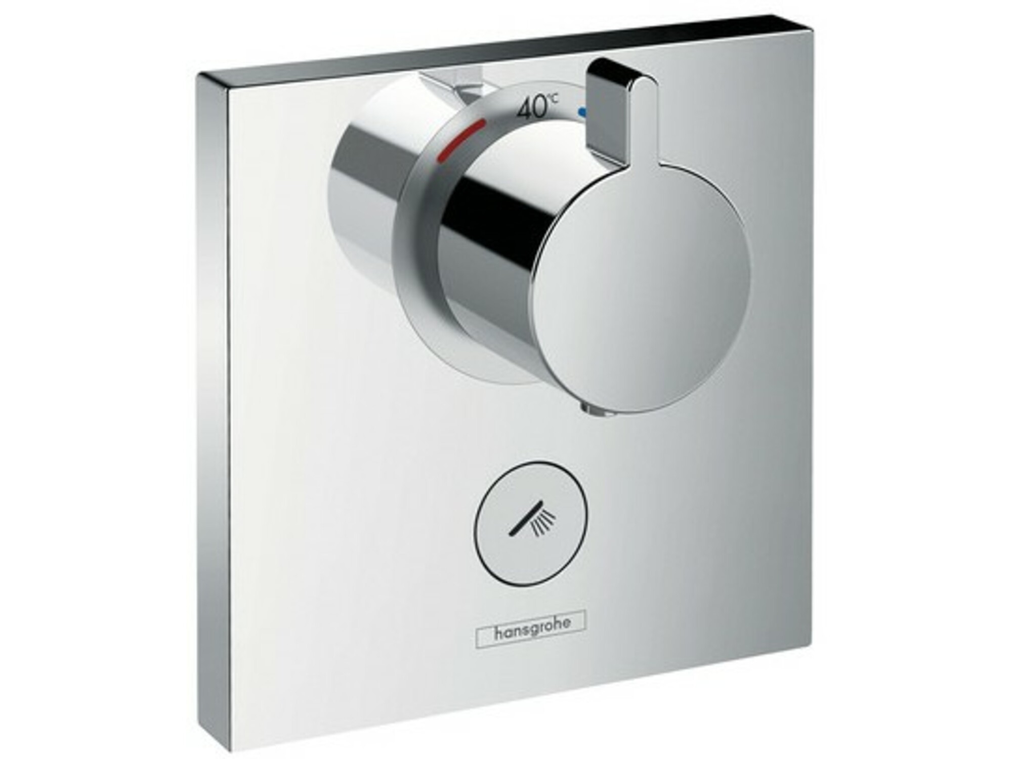 HANSGROHE kopalniška termostatska armatura podometna pokrivni set ShowerSelect 15761000
