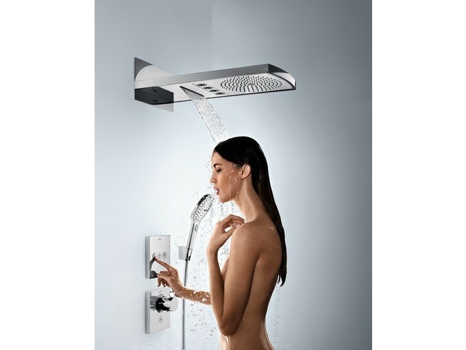 HANSGROHE kopalniška termostatska armatura podometna pokrivni set ShowerSelect 15761000