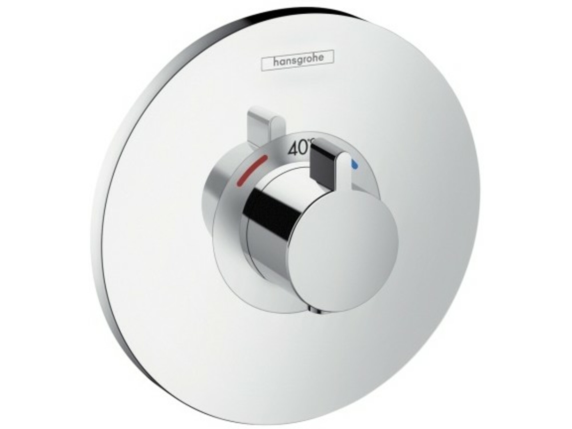 HANSGROHE kopalniška termostatska armatura podometna pokrivni set Ecostat S 15755000