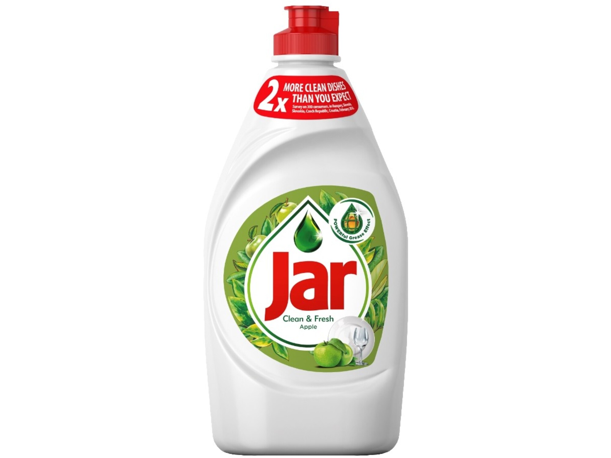 JAR detergent za ročno pomivanje posode Apple, 450 ml