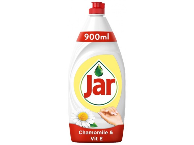 JAR detergent za ročno pomivanje posode, kamilica in vitamin E, 900 ml