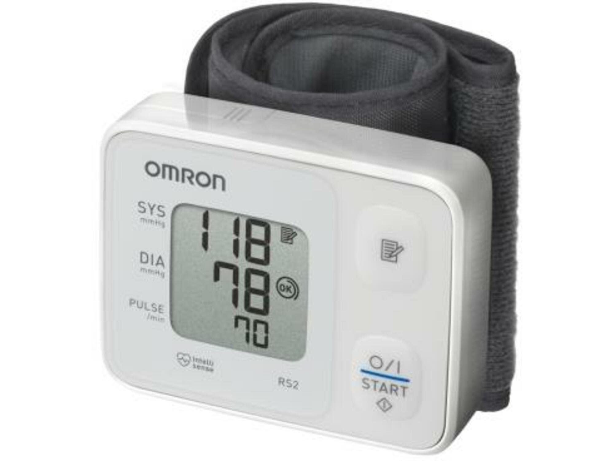 OMRON avtomatski zapestni merilnik krvnega tlaka RS2