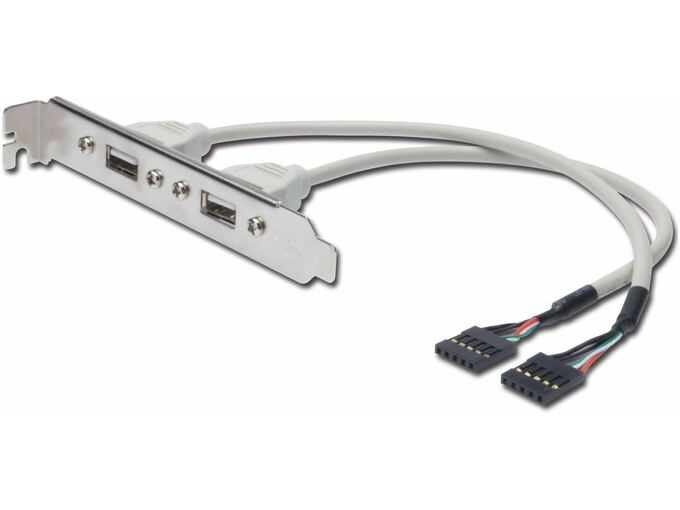DIGITUS Adapter slot 2x USB Digitus AK-300301-002-E