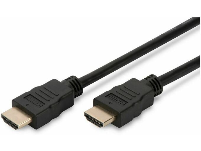 DIGITUS HDMI kabel z mrežno povezavo 5m Digitus črn High Speed AK-330107-050-S