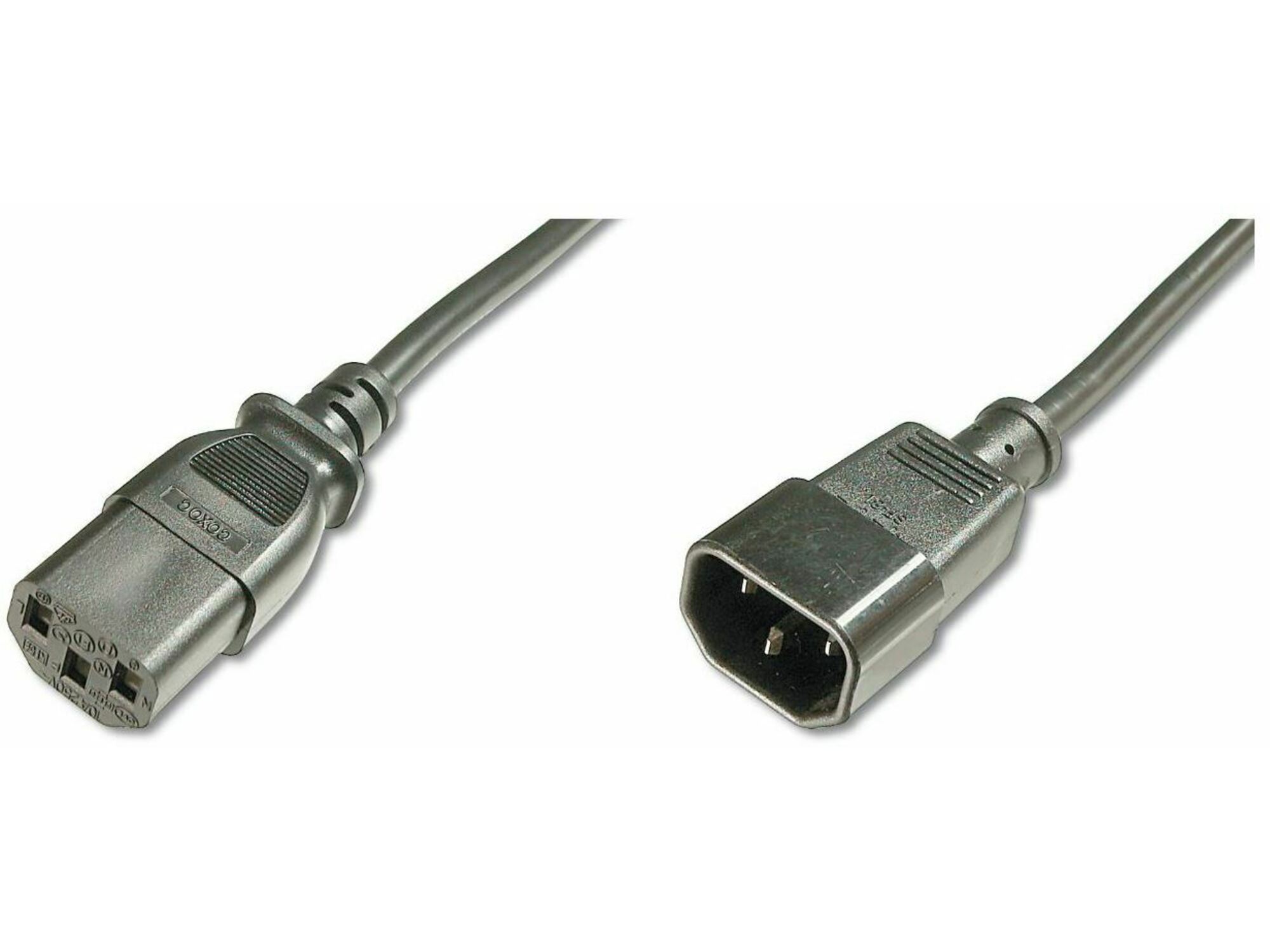 DIGITUS Napajalni kabel 220V podaljšek C13 - C14 5m Digitus AK-440201-050-S