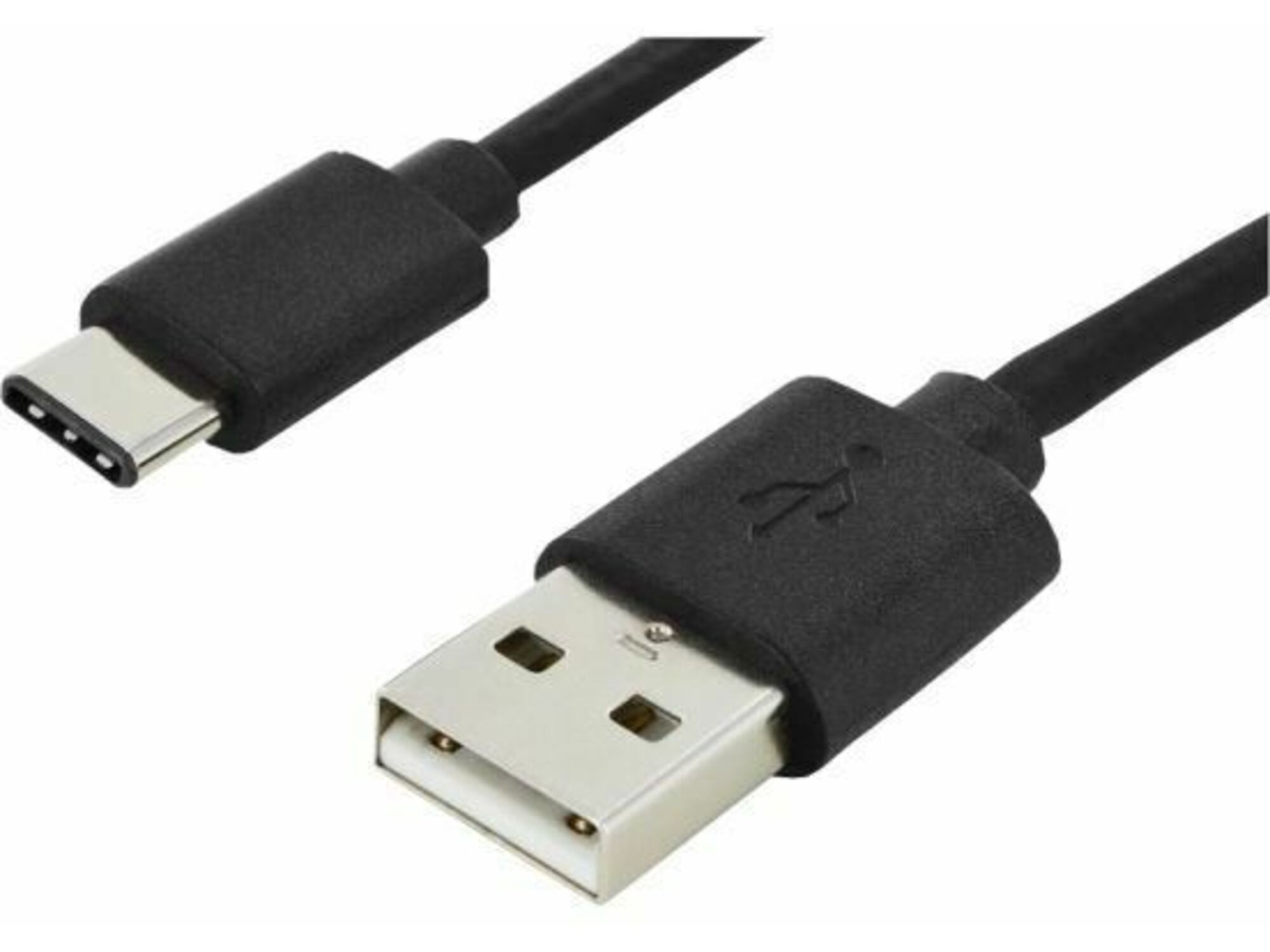 DIGITUS Kabel USB 2.0 A-C 1,8m črn Digitus AK-300136-018-S
