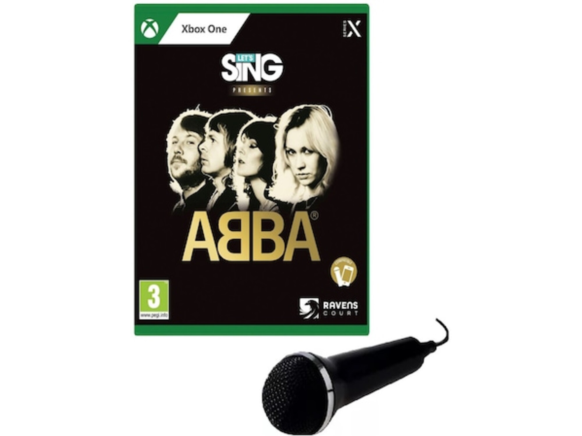 Ravenscourt Lets Sing: Abba - Single Mic Bundle (xbox Series X & Xbox One)