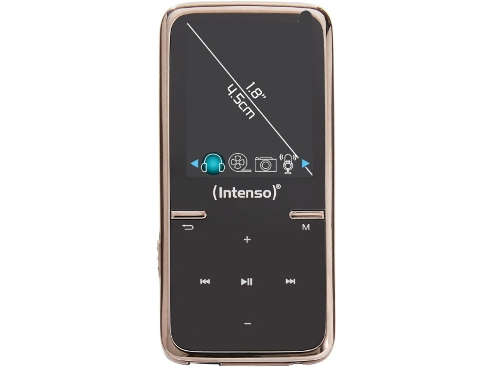 INTENSO MP3 predvajalnik Video Scooter, črn