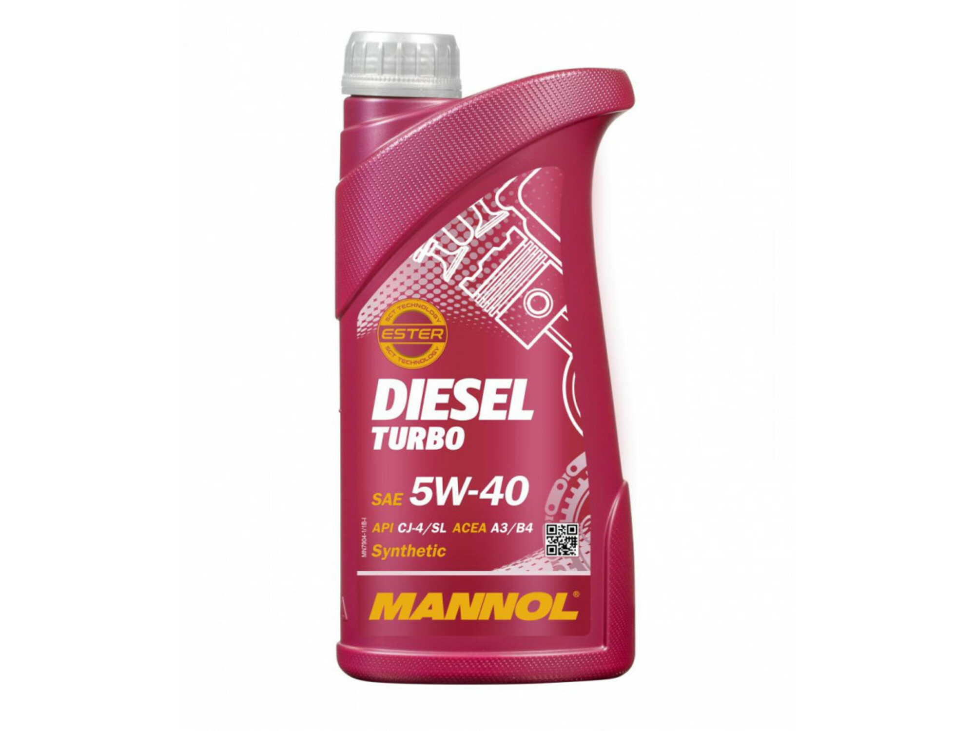 MANNOL motorno olje Diesel Turbo 5W-40 1L