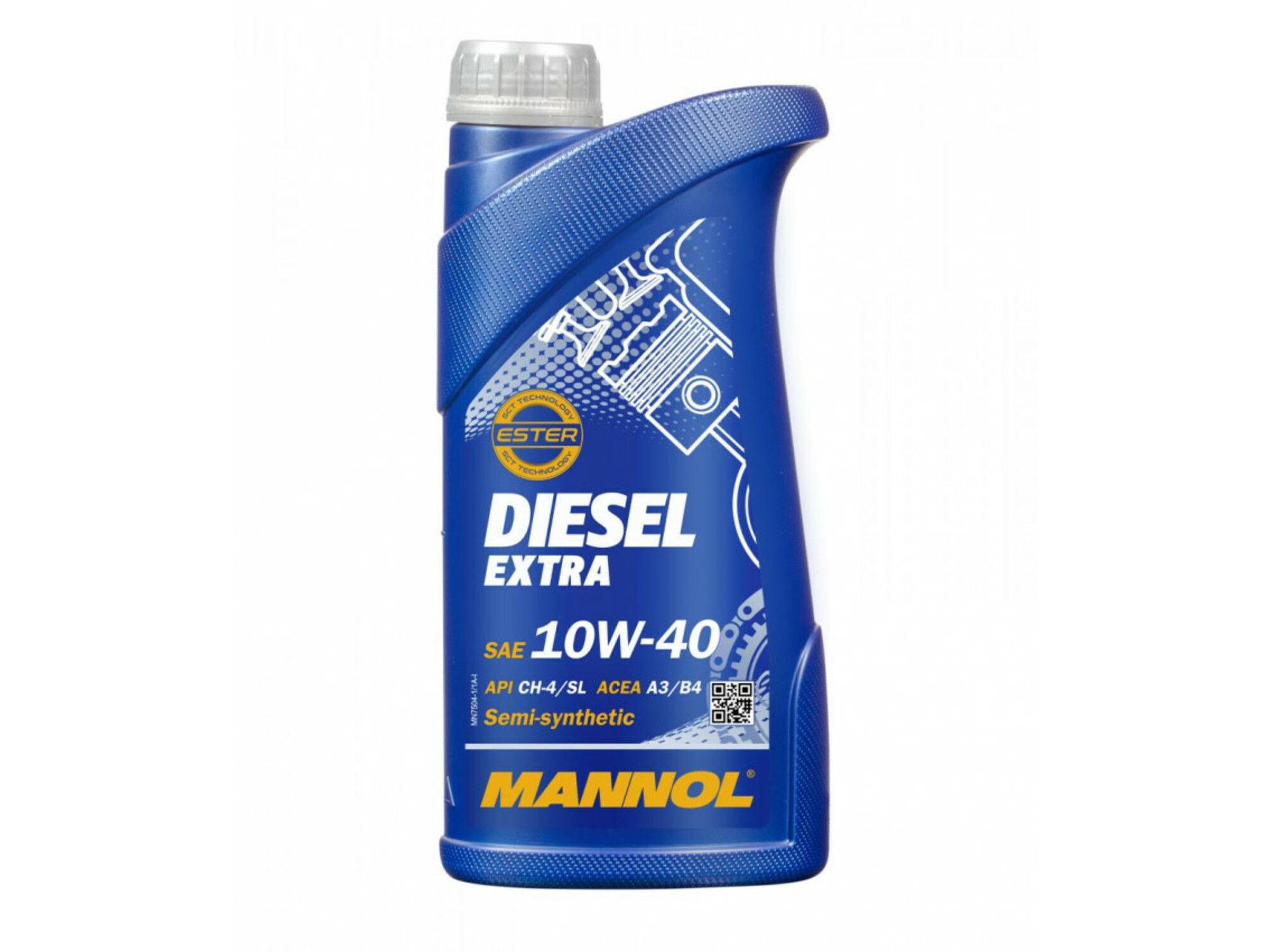 MANNOL motorno olje Diesel Extra 10W-40 1L