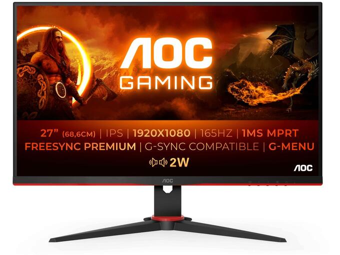 AOC gaming monitor 27G2SPAE/BK, 27 inch