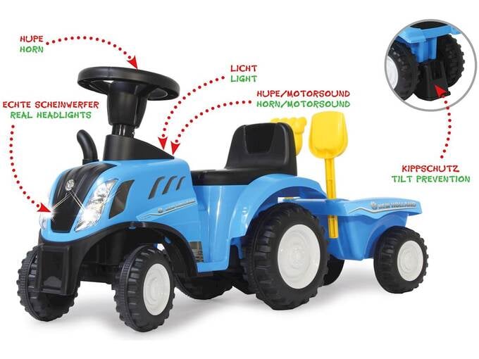 Jamara poganjalec New Holland T7 Tractor Blue 460355