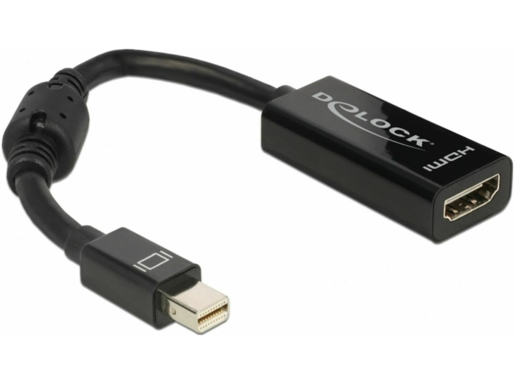 DELOCK DisplayPort mini - HDMI adapter s ferito 12cm Delock 65099
