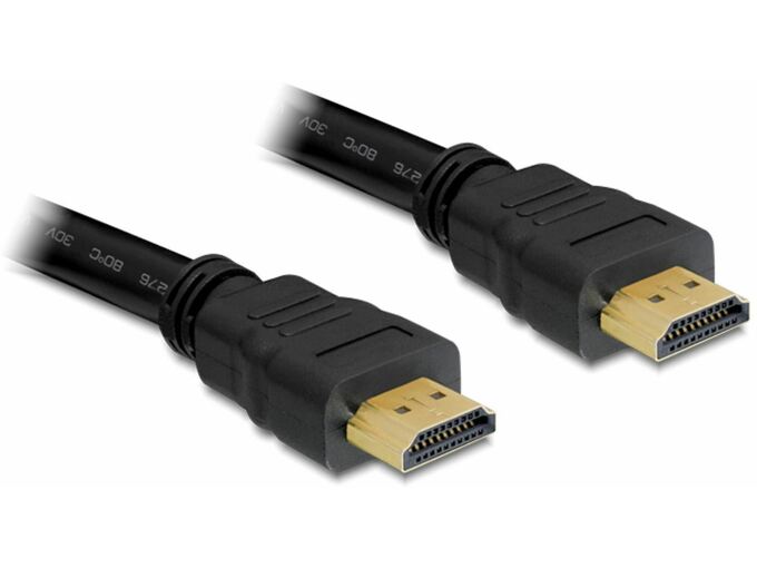 DELOCK HDMI kabel z mrežno povezavo 20m Delock črn High Speed 83452