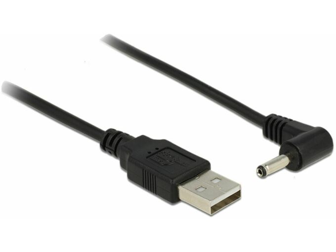 DELOCK Kabel USB M – napajalni M DC 3.5 fi x1.35mm kotni 1,5m Delock 83577