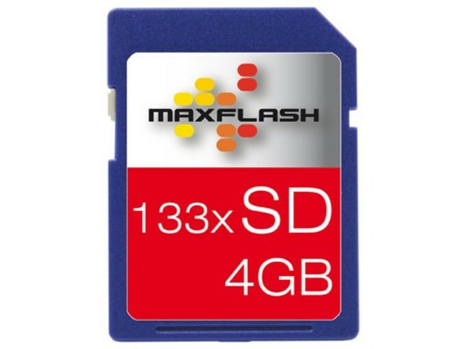 MAX-FLASH spominska kartica Mini Secure Digital (miniSD) 4GB (60x)