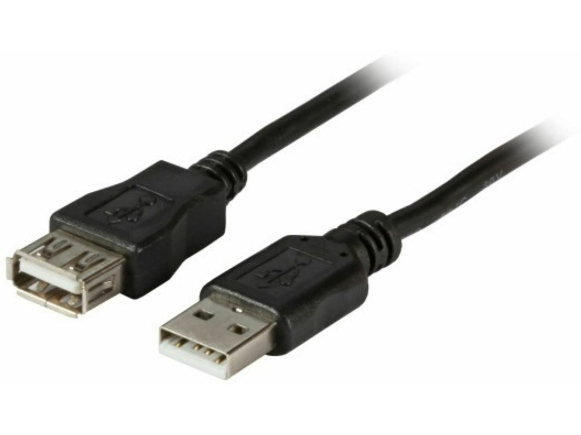 EFB Podaljšek USB A-A 1m EFB črn dvojno oklopljen K5248SW.1