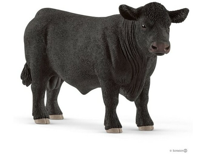 SCHLEICH živalska figura Bik Angus 13879 črn
