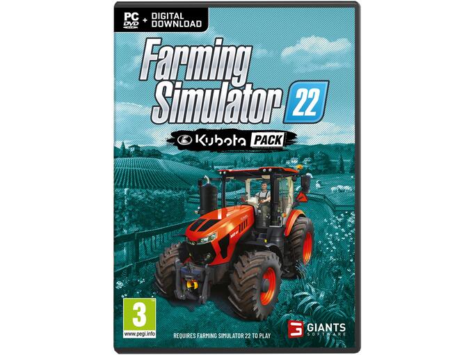 GIANTS SOFTWARE Farming Simulator 22 - Kubota Expansion Pack (pc)