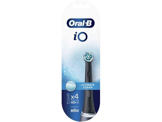 Oral-B nastavki za zobno ščetko (4 Nastavki) iO Ultimate Clean black