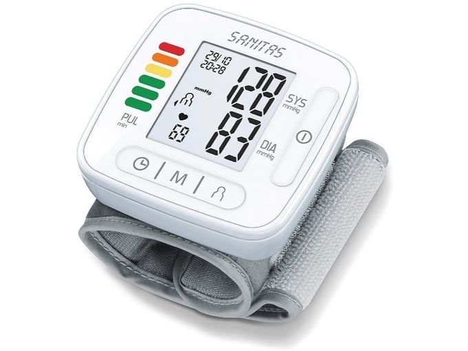 SANITAS zapestni merilnik krvnega tlaka SBC 22