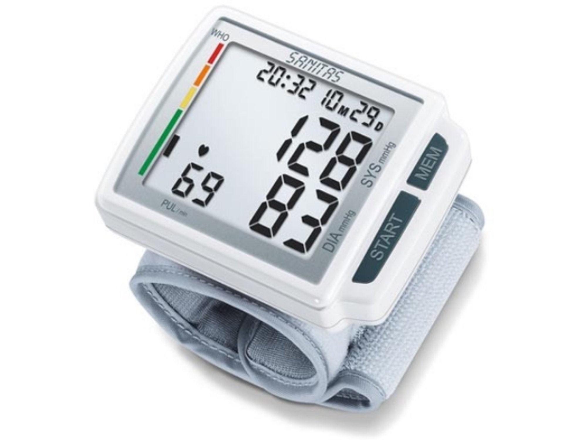 Sanitas Zapestni merilec krvnega tlaka SBC 41