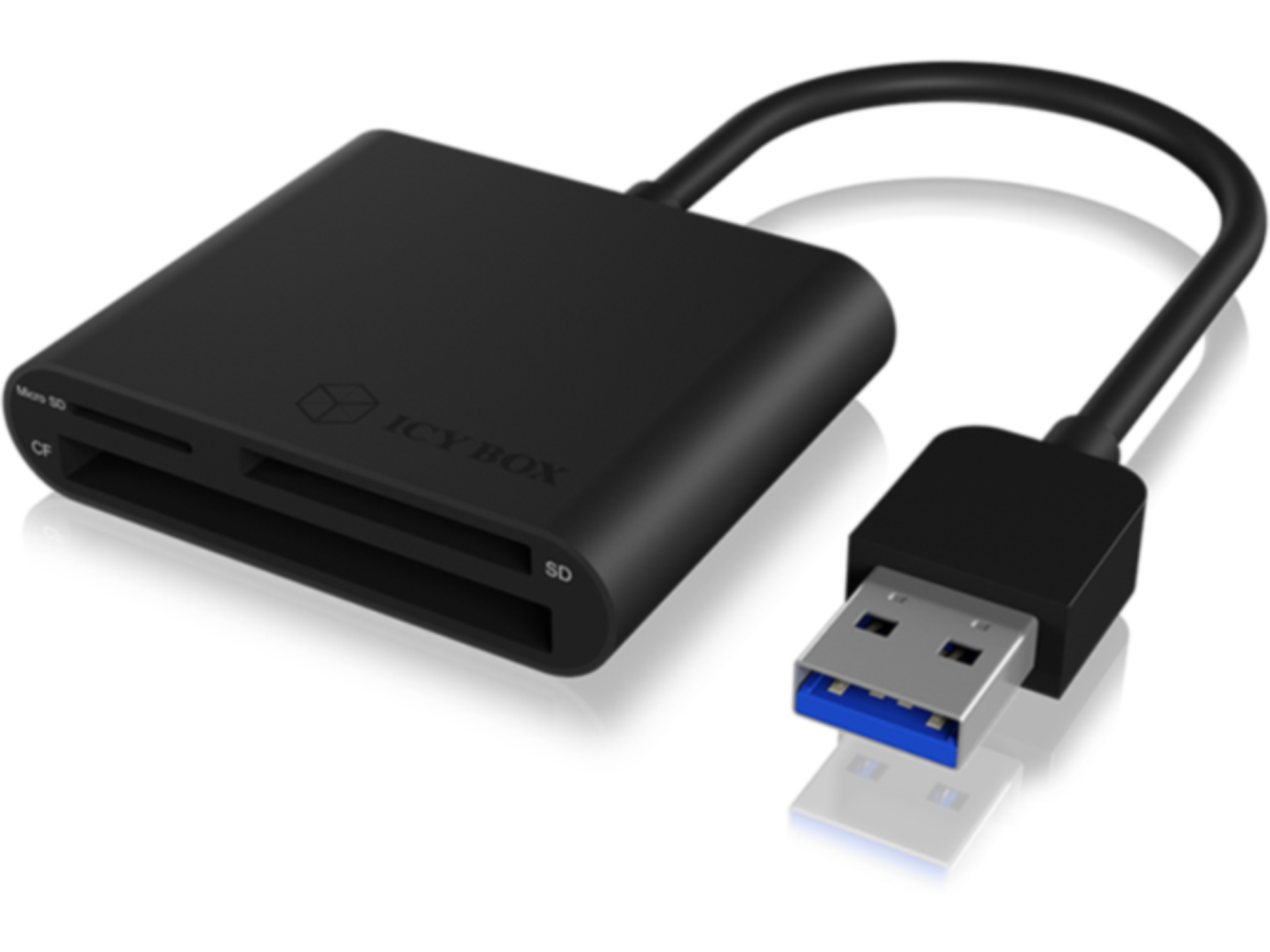 ICYBOX USB 3.0 zunanji čitalnik kartic IB-CR301-U3