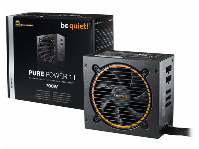 Be Quiet! Pure power 11 700w cm (bn299) 80plus gold modularni atx napajalnik
