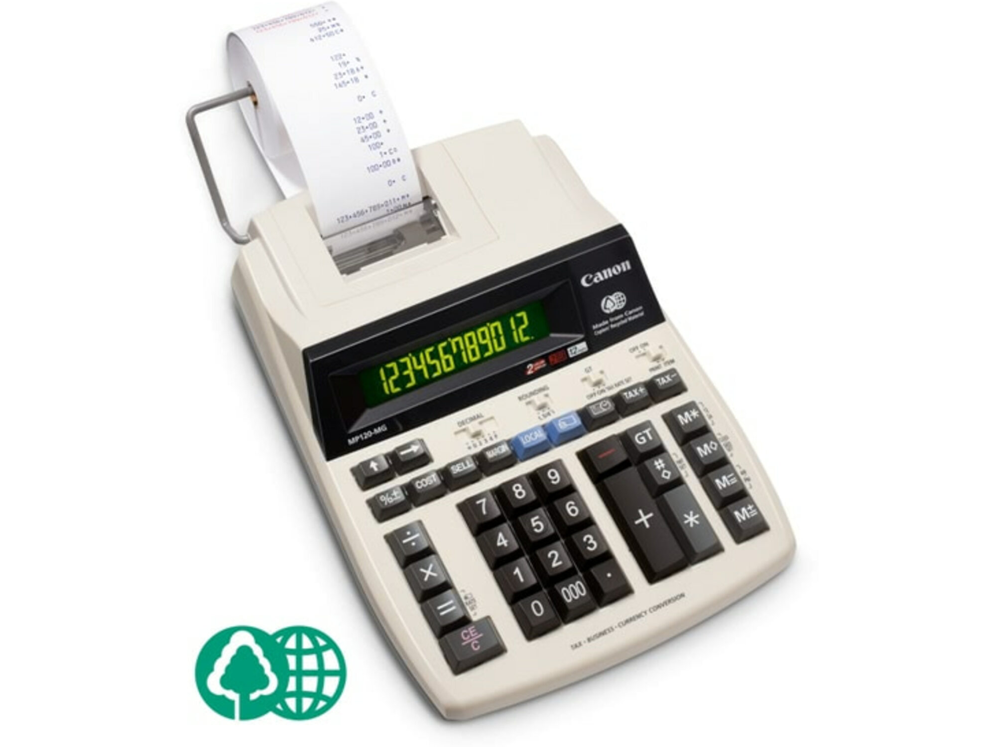 CANON Kalkulator CANON MP120-MG namizni z izpisom (2289C001AA)