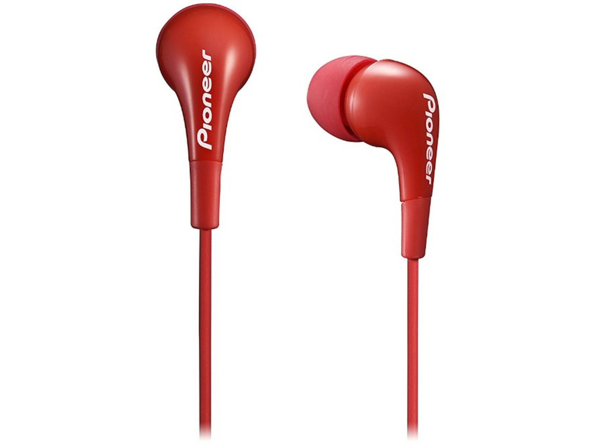 PIONEER ušesne slušalke SE-CL502-R rdeče