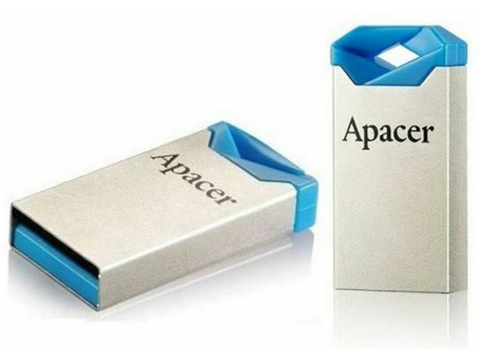 APACER USB ključ 32Gb AH111 APACER super mini, srebrno/moder AP32GAH111U-1