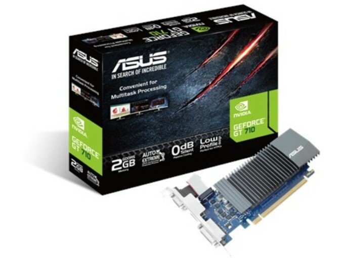 ASUS grafična kartica GeForce GT710 2GB (90YV0AL1-M0NA00)