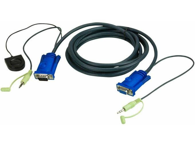 ATEN Set kablov ATEN 2L-5203B VGA/AVDIO 3m 2L-5203B