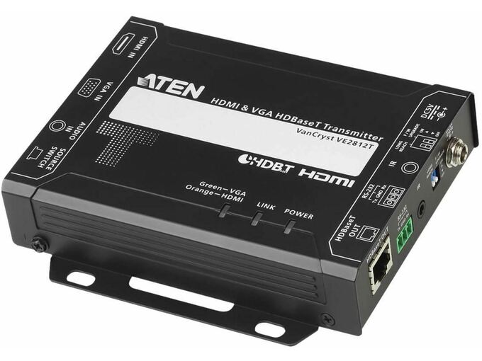 ATEN Line extender-HDMI + VGA RJ45-RJ45 4K VE2812T Aten VE2812T-AT-G