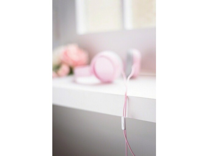 Sony Naglavne slušalke z mikrofonom MDRZX110APP roza