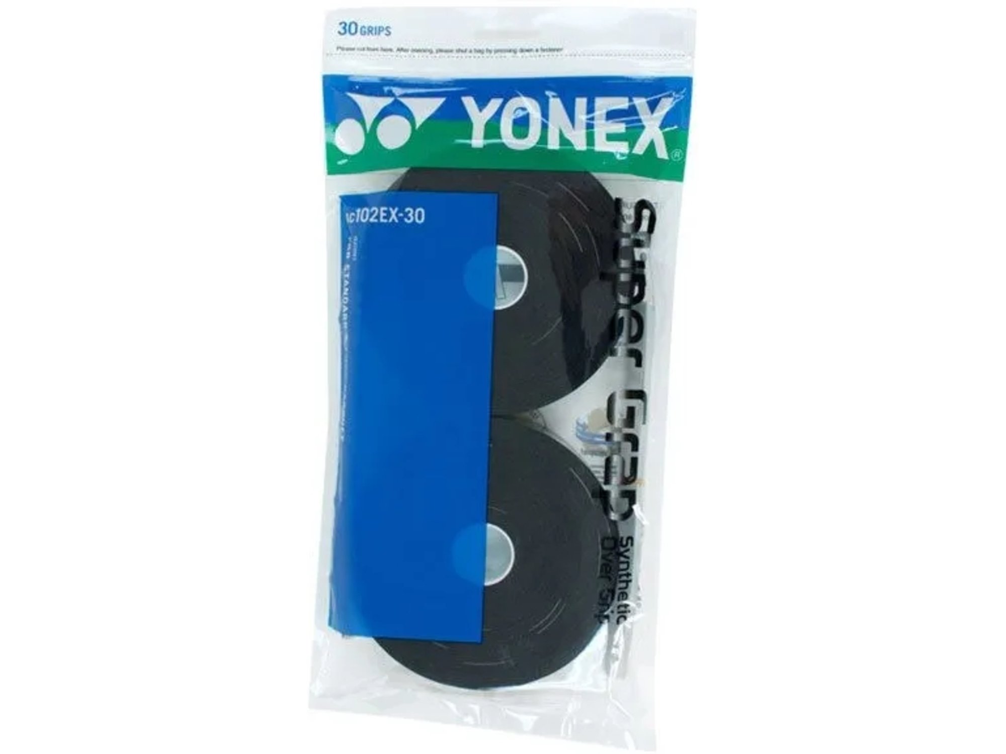 YONEX oprijemljiv trak Super Grap AC 102-30, črn