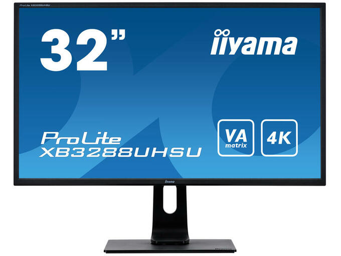Iiyama Prolite xb3288uhsu-b1 80cm 31,5 va 4k uhd zvočnik led lcd monitor