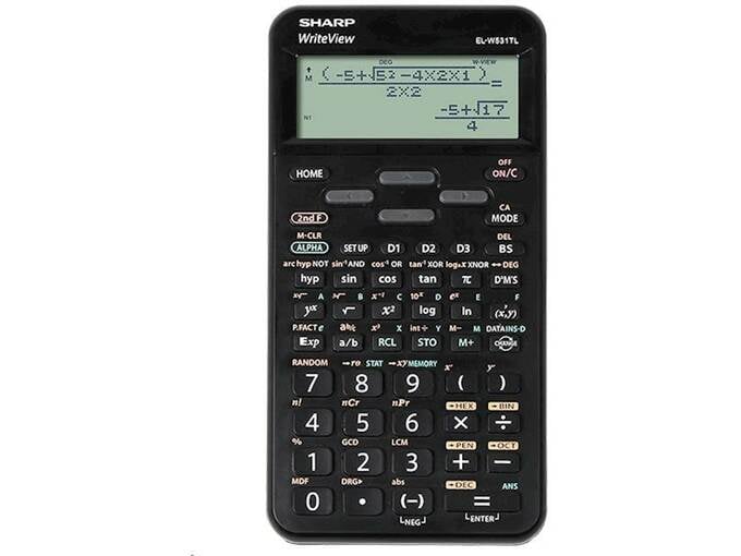 SHARP Kalkulator elw531tlbbk, 420f, 4v, tehnični ELW531TLBBK
