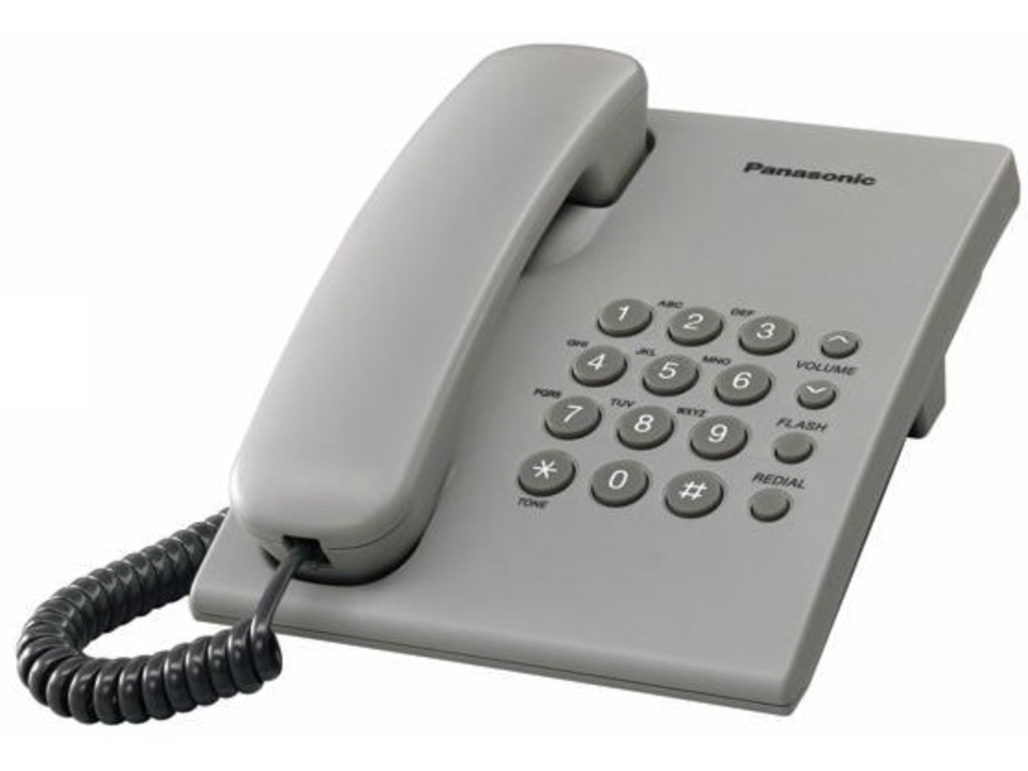 PANASONIC stacionarni telefon KX-TS500 siv