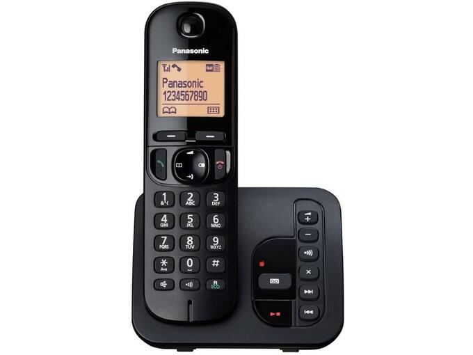 PANASONIC brezžični stacionarni telefon KX-TGC220FXB
