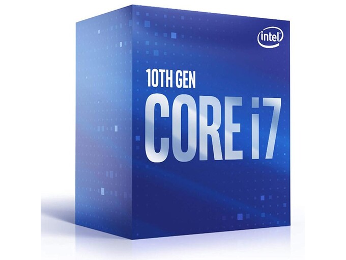 INTEL Core i7 10700 / 2,9 GHz procesor/Box BX8070110700