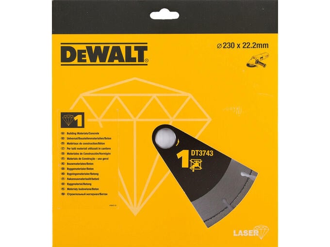 DeWALT rezalna plošča 230 mm DT3743