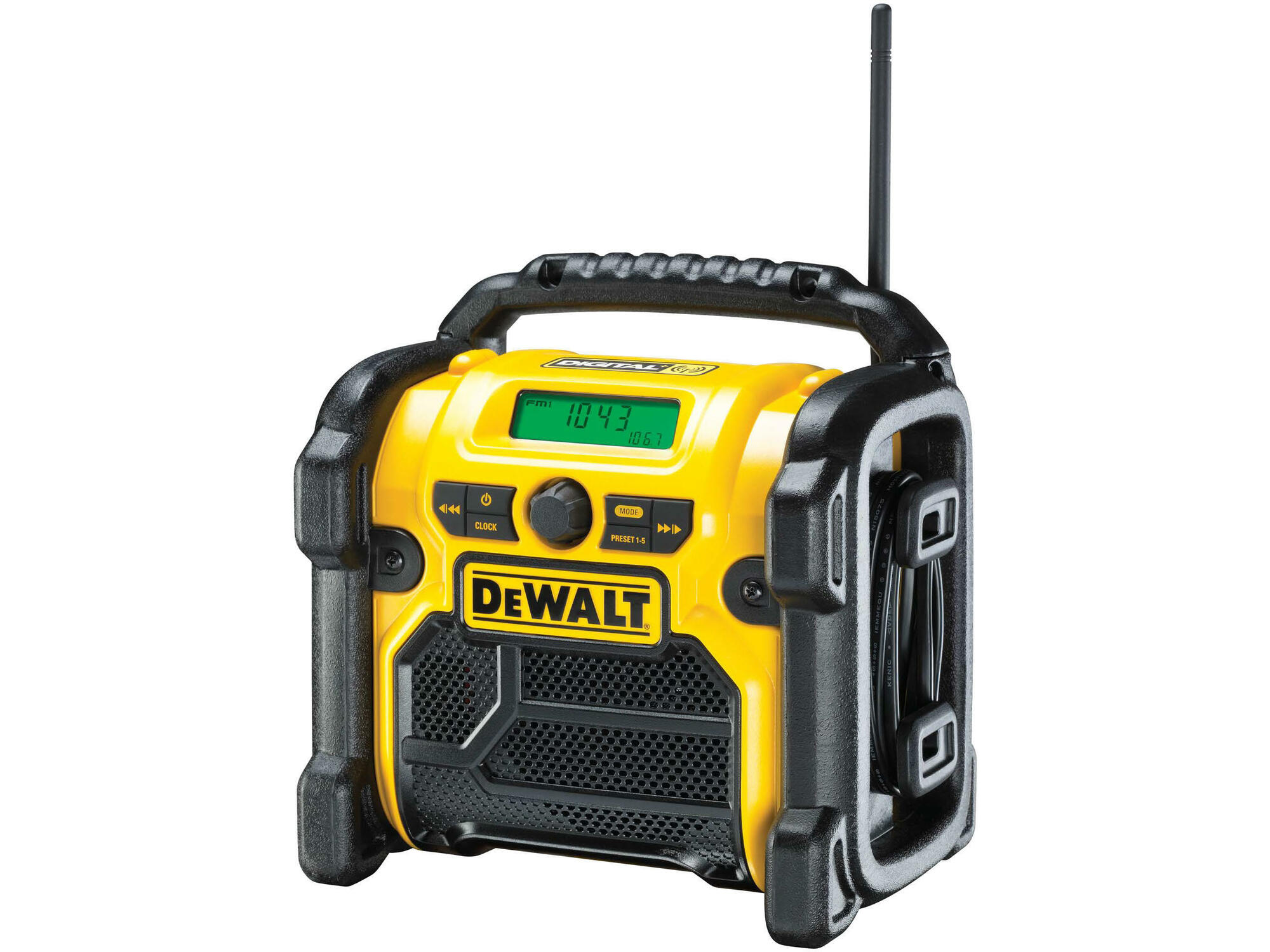 DEWALT baterijski digitalni radio DCR019