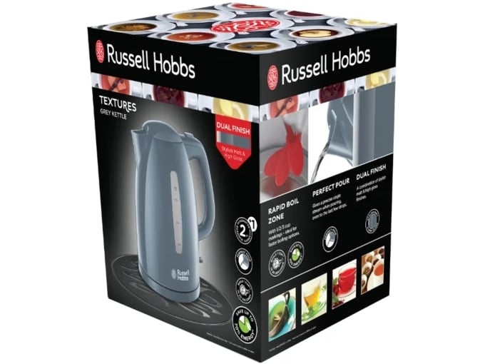 RUSSELL HOBBS grelnik vode Textures Grey 21274-70