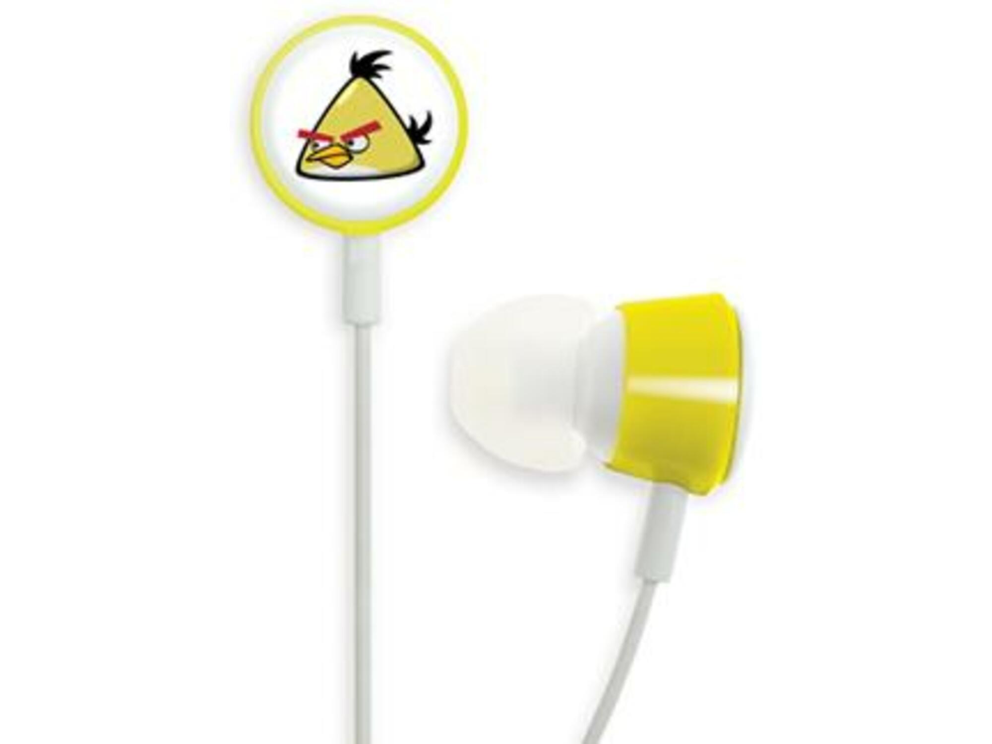 Gear4 ušesne slušalke Angry Birds rumene