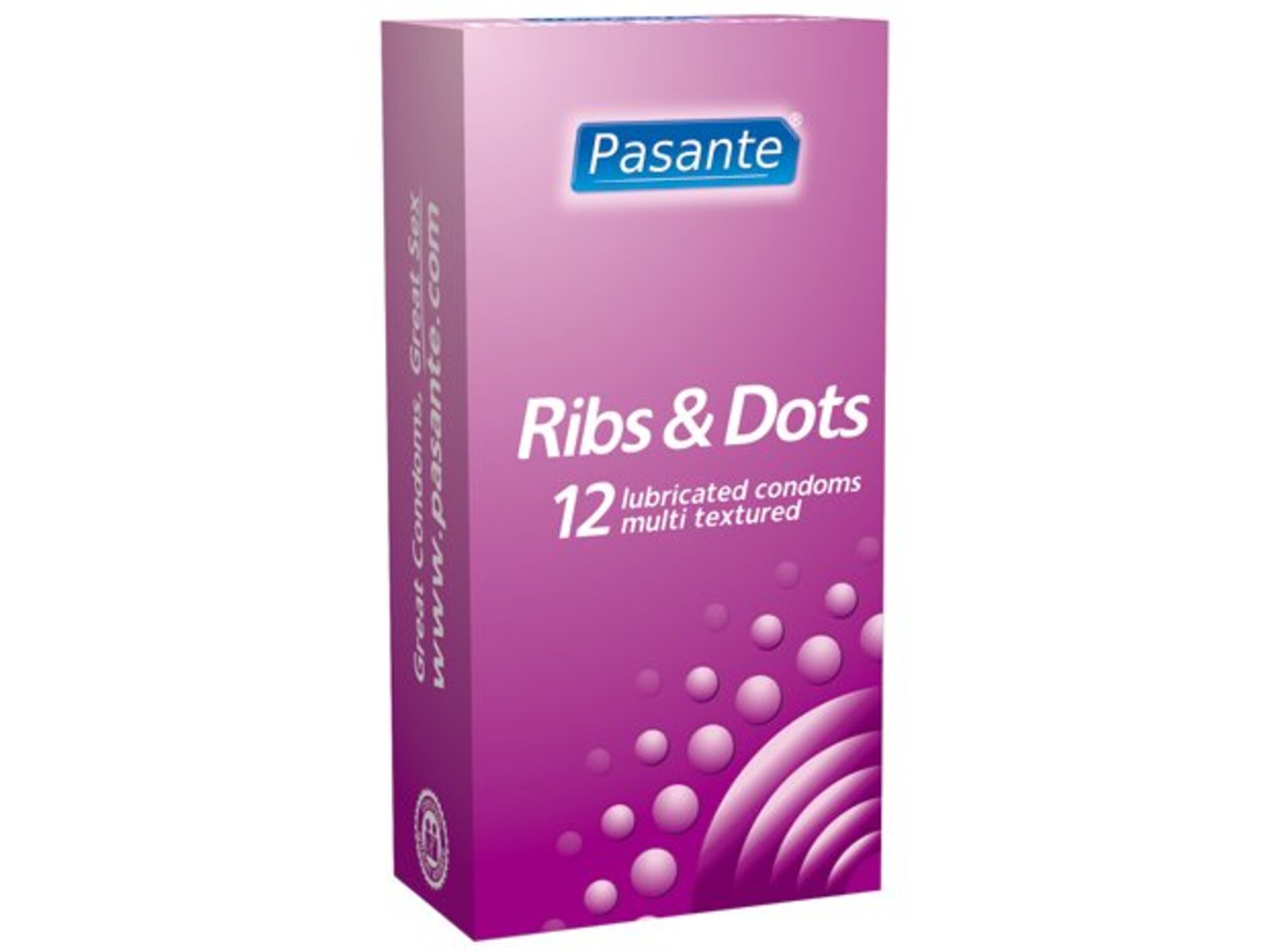 PASANTE HEALTHCARE LTD Kondomi Pasante Ribs & Dots 12/1