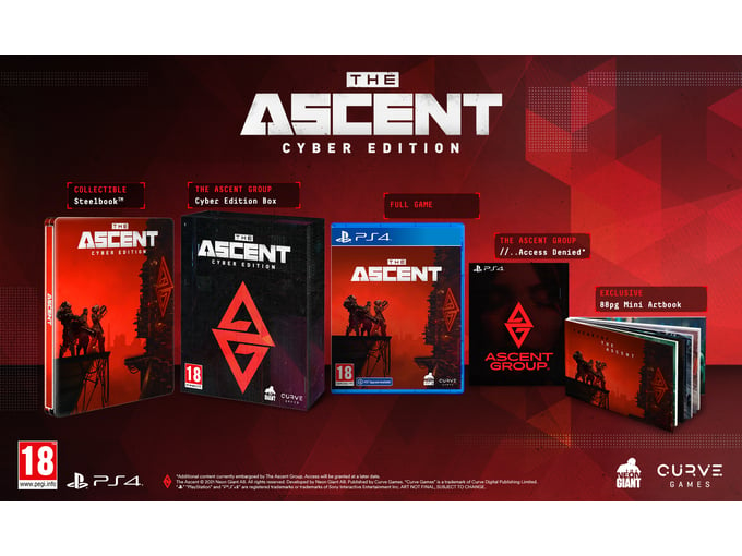 CURVE GAMES The Ascent: Cyber Edition (playstation 4)