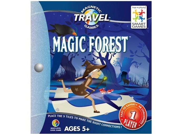 SMART GAMES magnetna potovalna igra Čarobni gozd (48 izzivov)