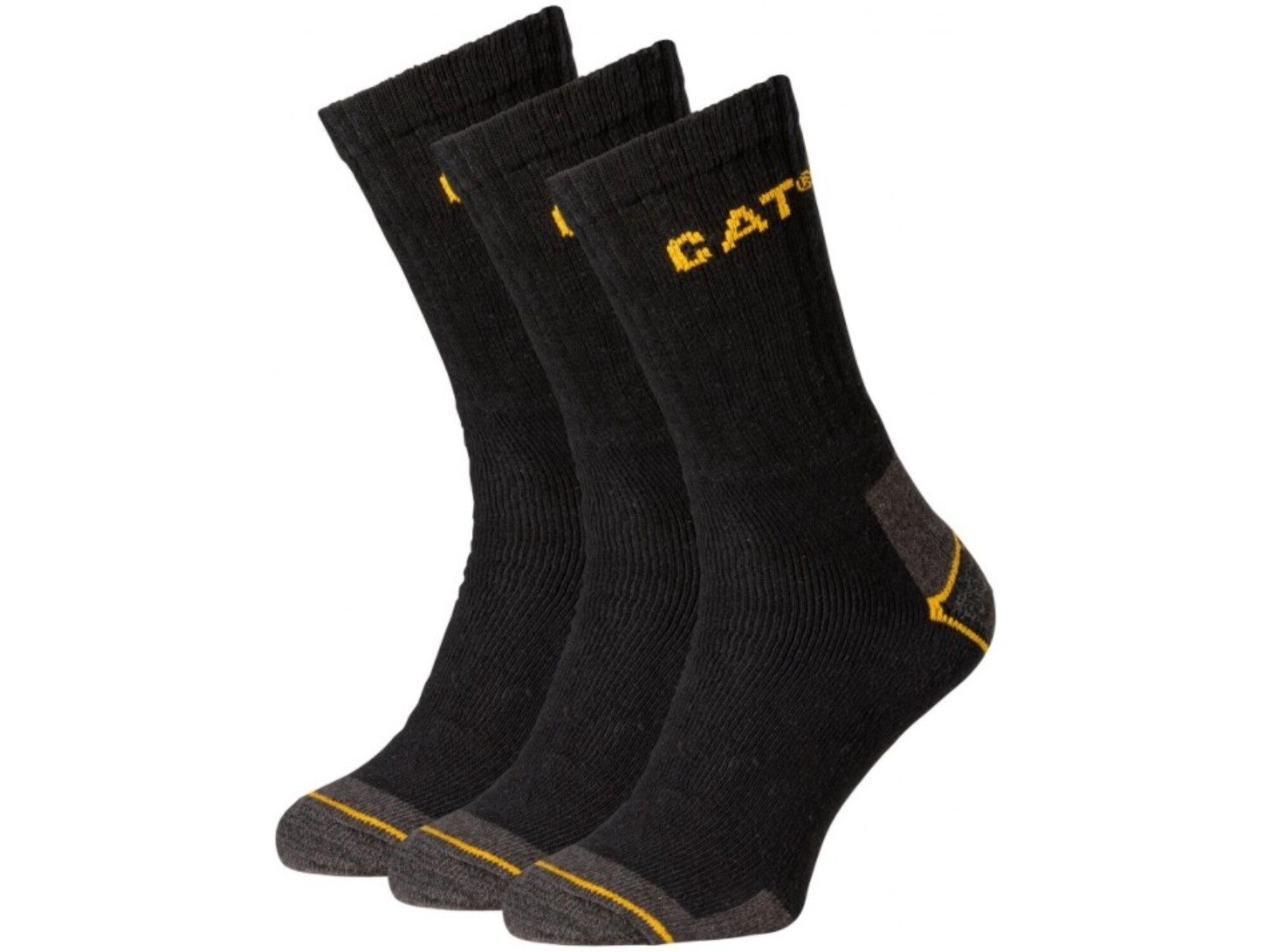 CATERPILLAR moške delovne nogavice CAT DYP394 črne št. 46/50